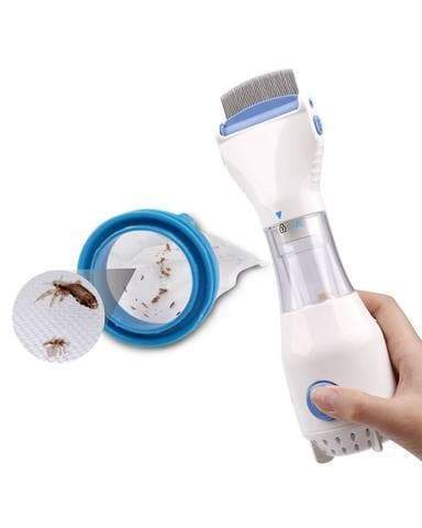 Electric comb for lice control