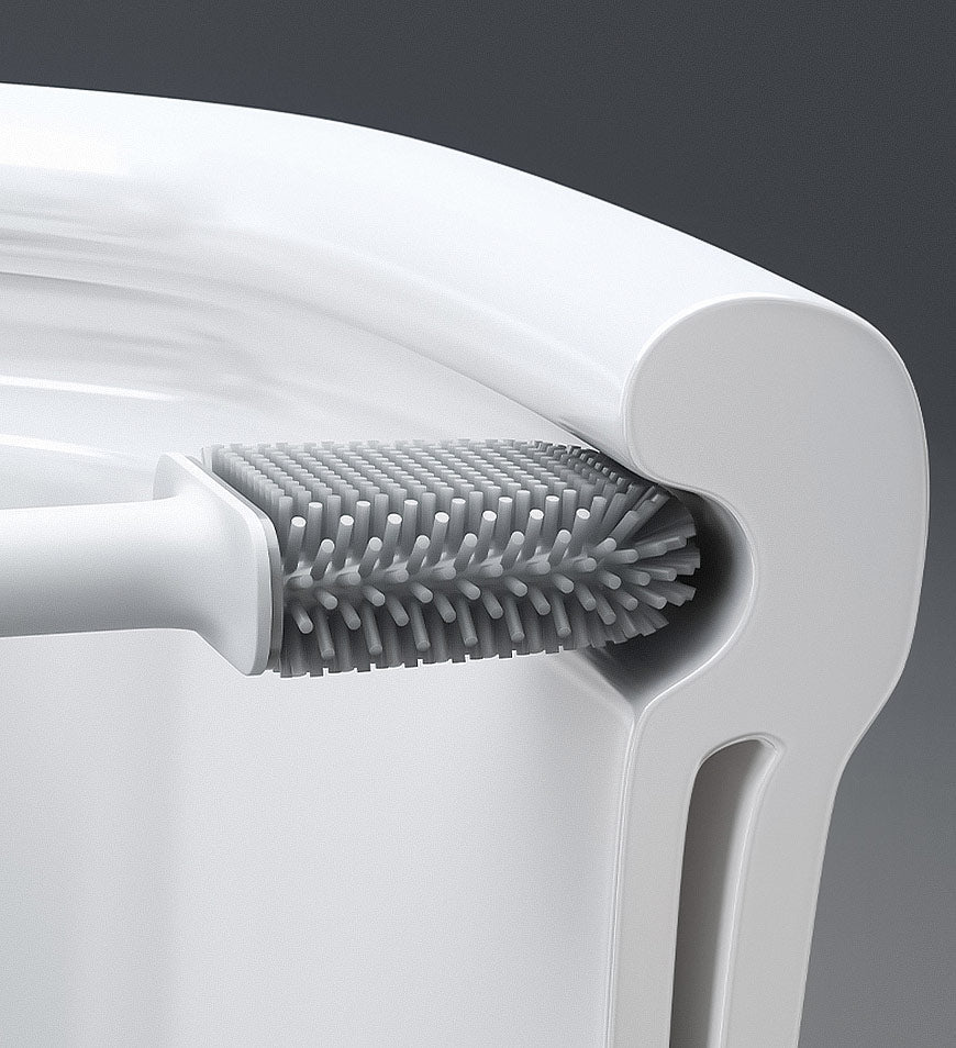 SiliClean – Antibacterial Wall Toilet Brush with Silicone