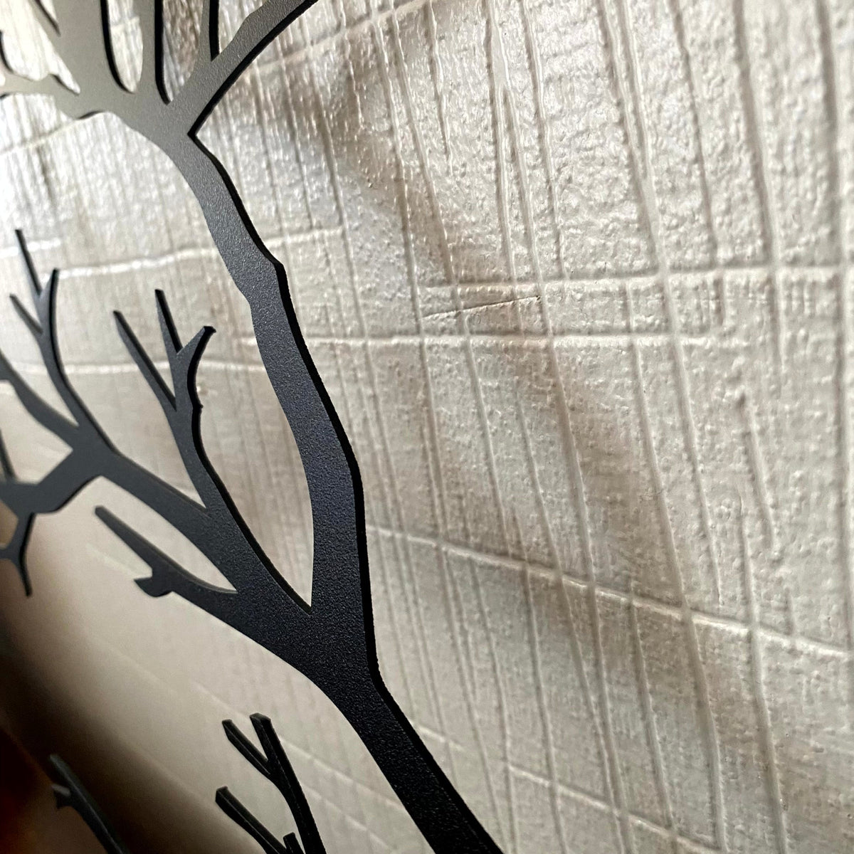 PerchArt Metal Wall Decoration – Birds on a Branch for a Timeless Natural Appearance