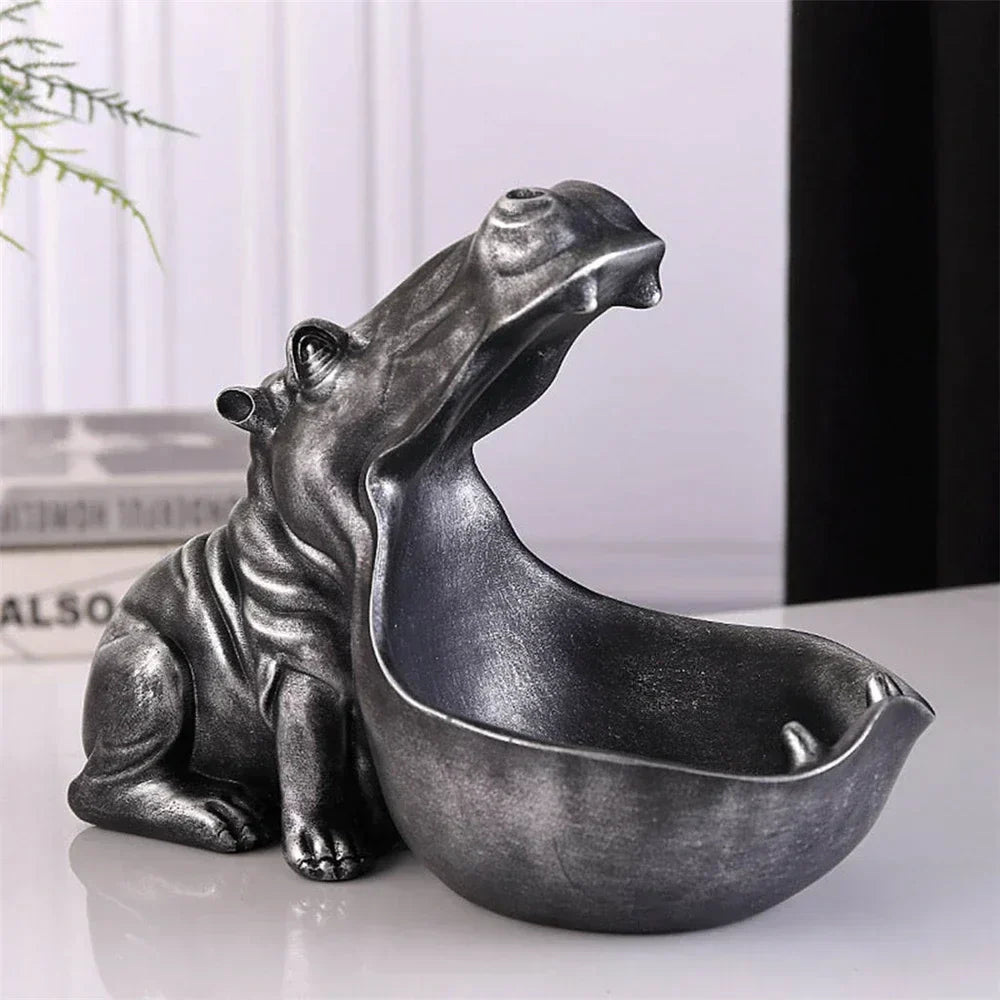 Decorative Hippo Desk Storage Box - HippoStash
