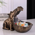 Decorative Hippo Desk Storage Box - HippoStash