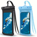 Waterproof Phone Case with Neck Strap for Beach and Travel – Durable PVC Smartphone Case for 20-32 cm Devices