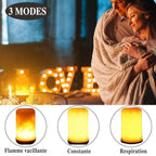 Flame LED Lamp with Gravity Sensor