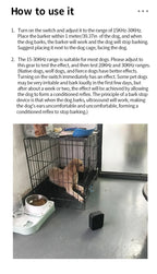 Ultrasonic Anti Bark Training Device