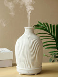 Boho Vase Essential Oil Humidifier – Polyresin Ultrasonic Diffuser