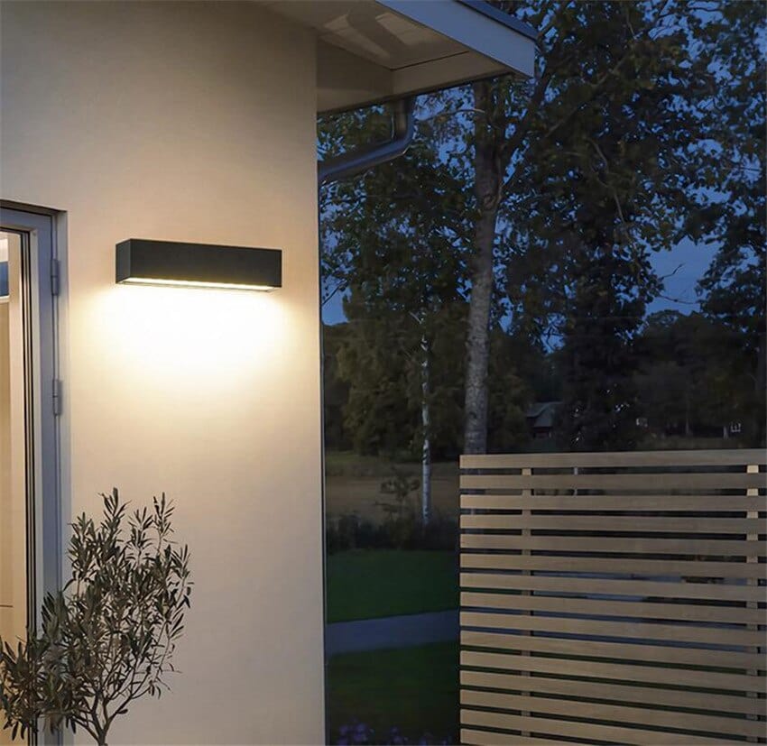 Illuminated Bar Wall Light | Outdoor Wall Light for Terrace and Garden