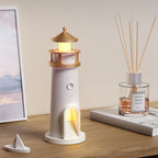 Lighthouse Speaker Bluetooth Lamp Moon Shadow Ambient Light Best Gift
