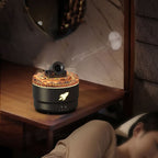 Lava Cannon Humidifier Aroma Diffuser with Mist Night Light