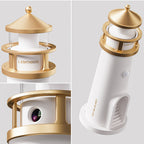 Lighthouse Speaker Bluetooth Lamp Moon Shadow Ambient Light Best Gift