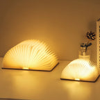 📖 Wood book lamp - For desk study gift decoration light