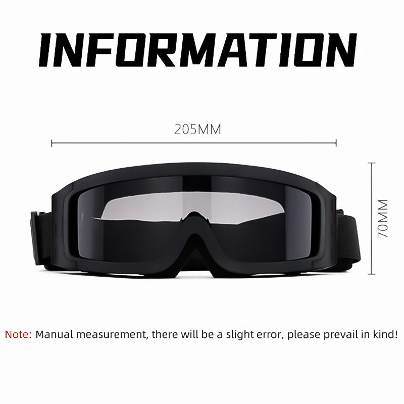 Mistview Safety Glasses Overlay – For Spectacle Wearers with Replaceable Lenses
