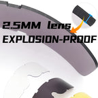Mistview Safety Glasses Overlay – For Spectacle Wearers with Replaceable Lenses