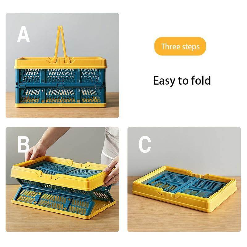 Foldable Simple Shopping Folding Basket