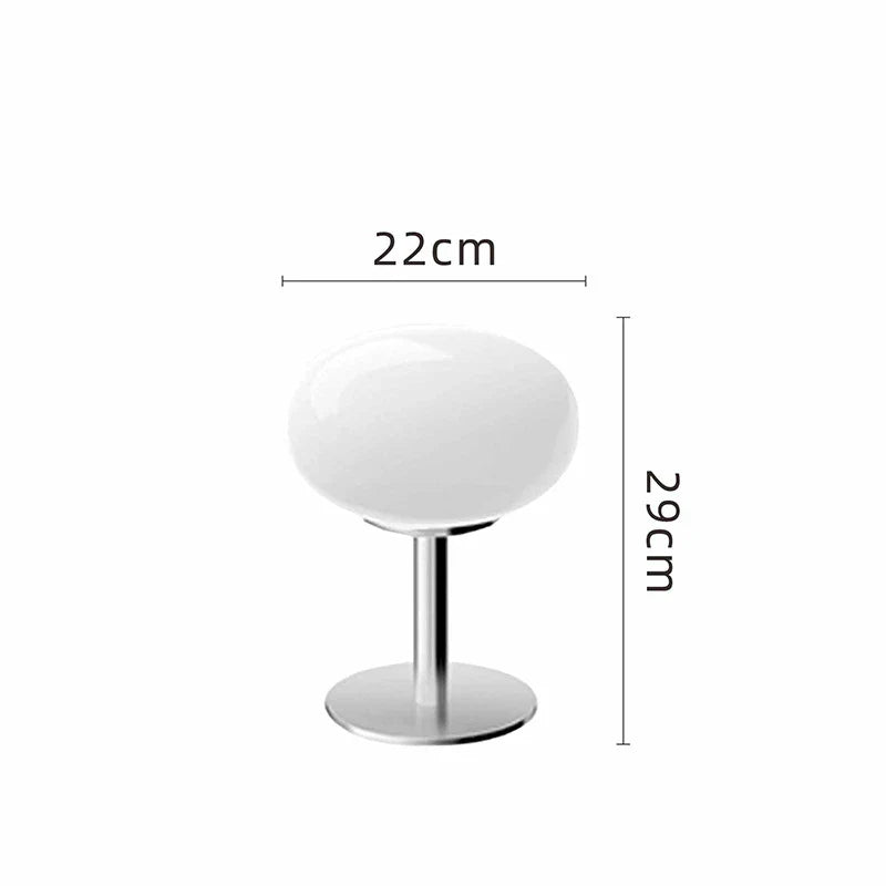 DESIGNER GLASS TABLE LAMP - AMBIENT LED LAMP FOR BEDROOM AND STUDY