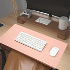 RESTEDGE – Ergonomic PU Leather Desk Pad with Wrist & Elbow Support
