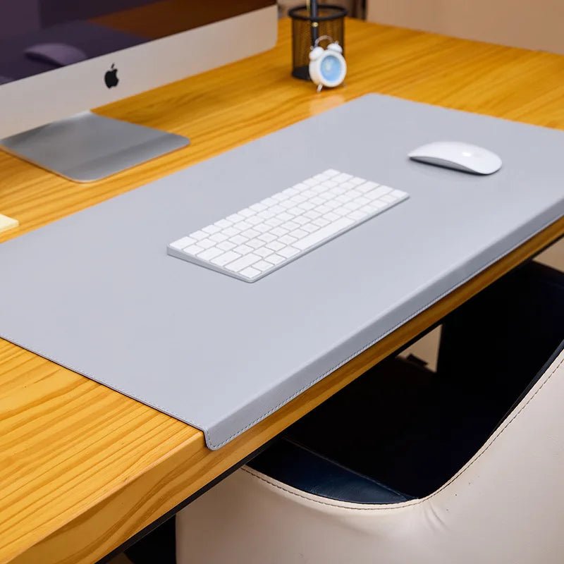 RESTEDGE – Ergonomic PU Leather Desk Pad with Wrist & Elbow Support