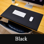 RESTEDGE – Ergonomic PU Leather Desk Pad with Wrist & Elbow Support