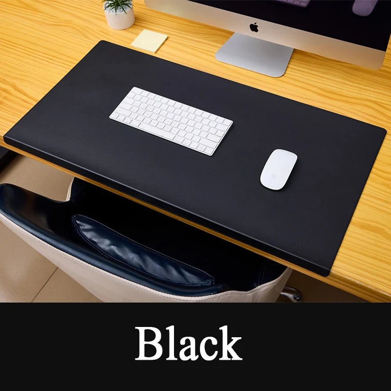 RESTEDGE – Ergonomic PU Leather Desk Pad with Wrist & Elbow Support
