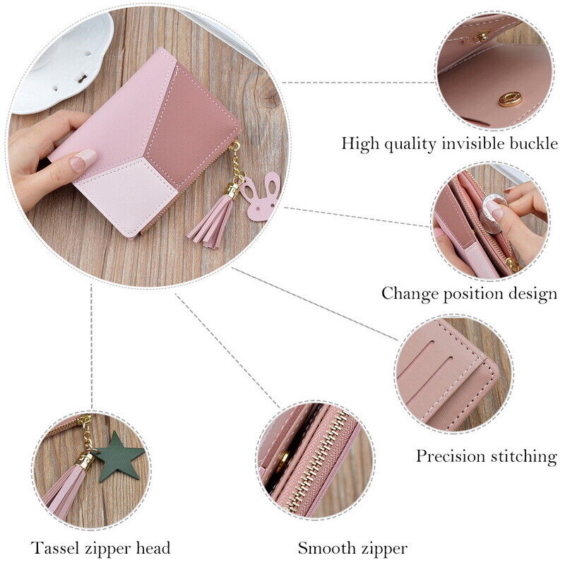 Mini Wallet with Trendy Tassel