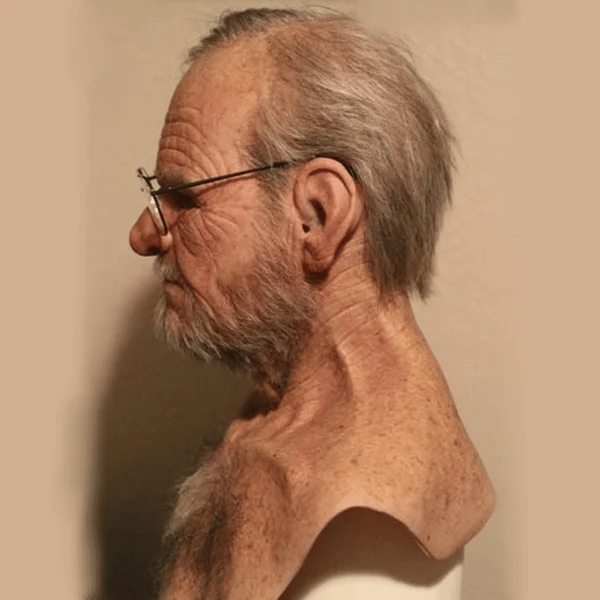 MaskEnigma Holloween Realistic Elderly Disguise