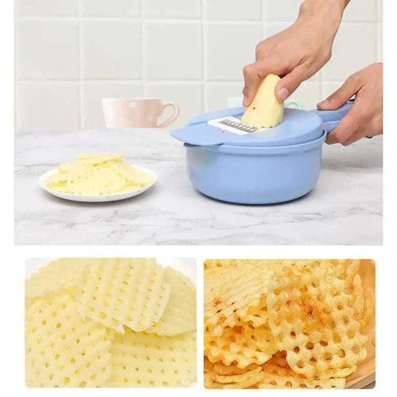 12-IN-1 multifunctional tool for cutting vegetables
