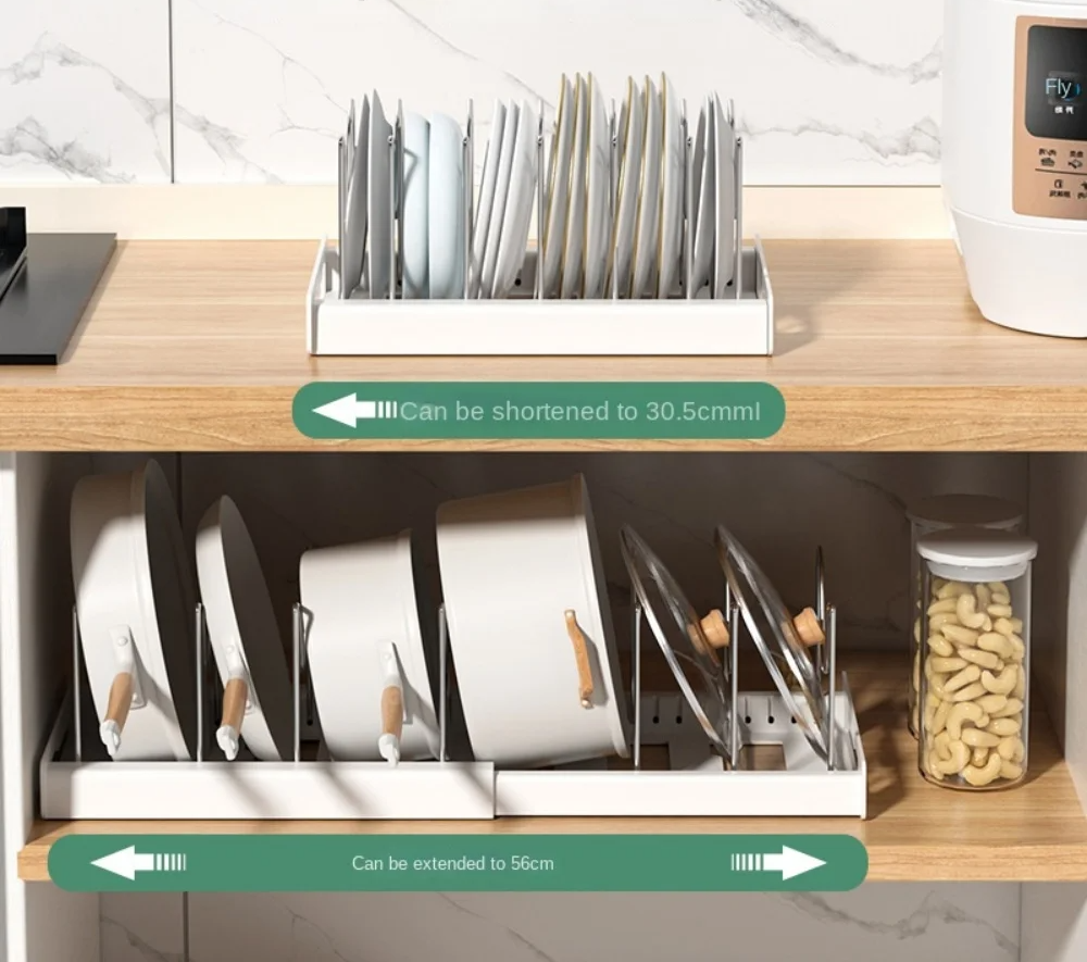 FlexiCook LidMaster – Foldable Kitchen Utensil & Pot Lid Holder for More Organization