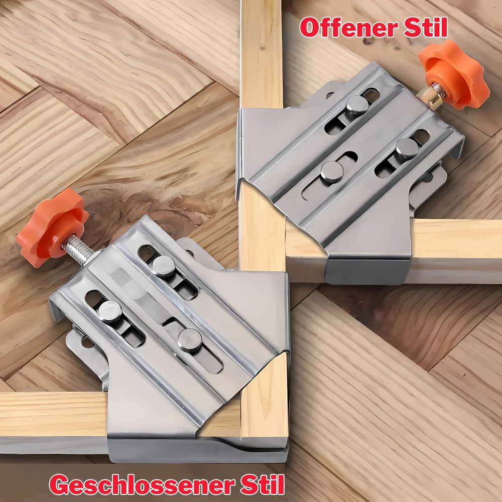 SharpHold — Precision in steel form for flawless corners without frustration