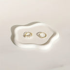 CloudTray - Playful Ceramic Jewelry Tray for Stylish Organization