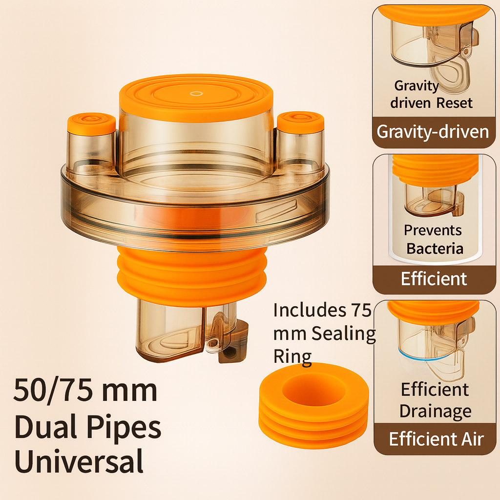 TidyDrain – Eliminates drain odors and pests immediately, keeps freshness preserved