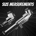 105° Angle Drill Adapter with Magnetic Handle Set