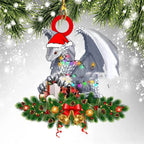 Dinosaur Dragon Egg Christmas Decorations Pendant Acrylic