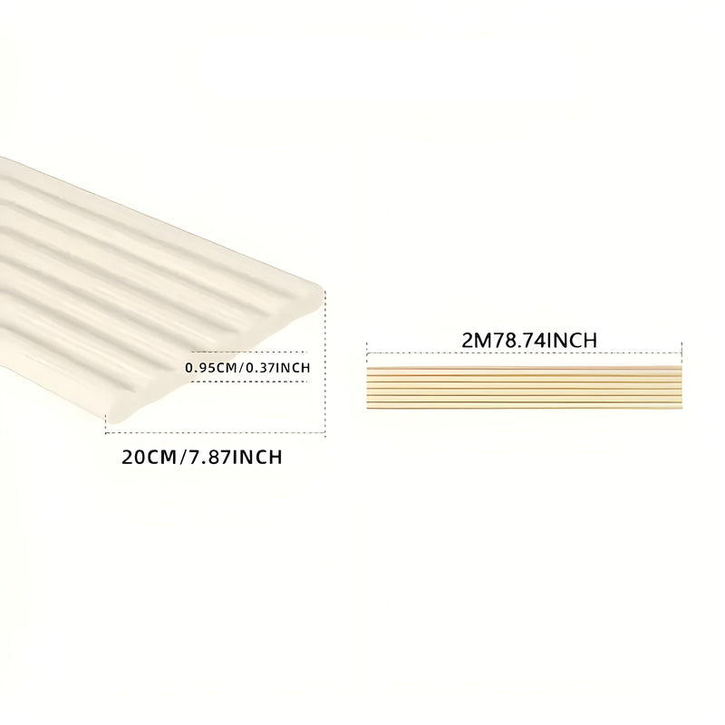 3D Wall Panels with Edge Protection