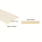 3D Wall Panels with Edge Protection