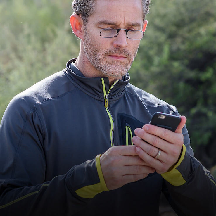 Portable reading glasses