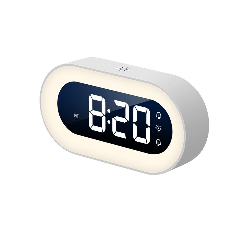 Digital Alarm Clock with Nightlight – Lumino