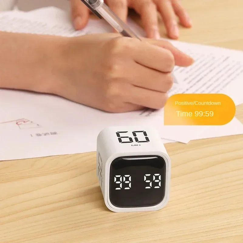 Time Cube SlimTimer – Portable LED Dice Timer with Motion Sensor