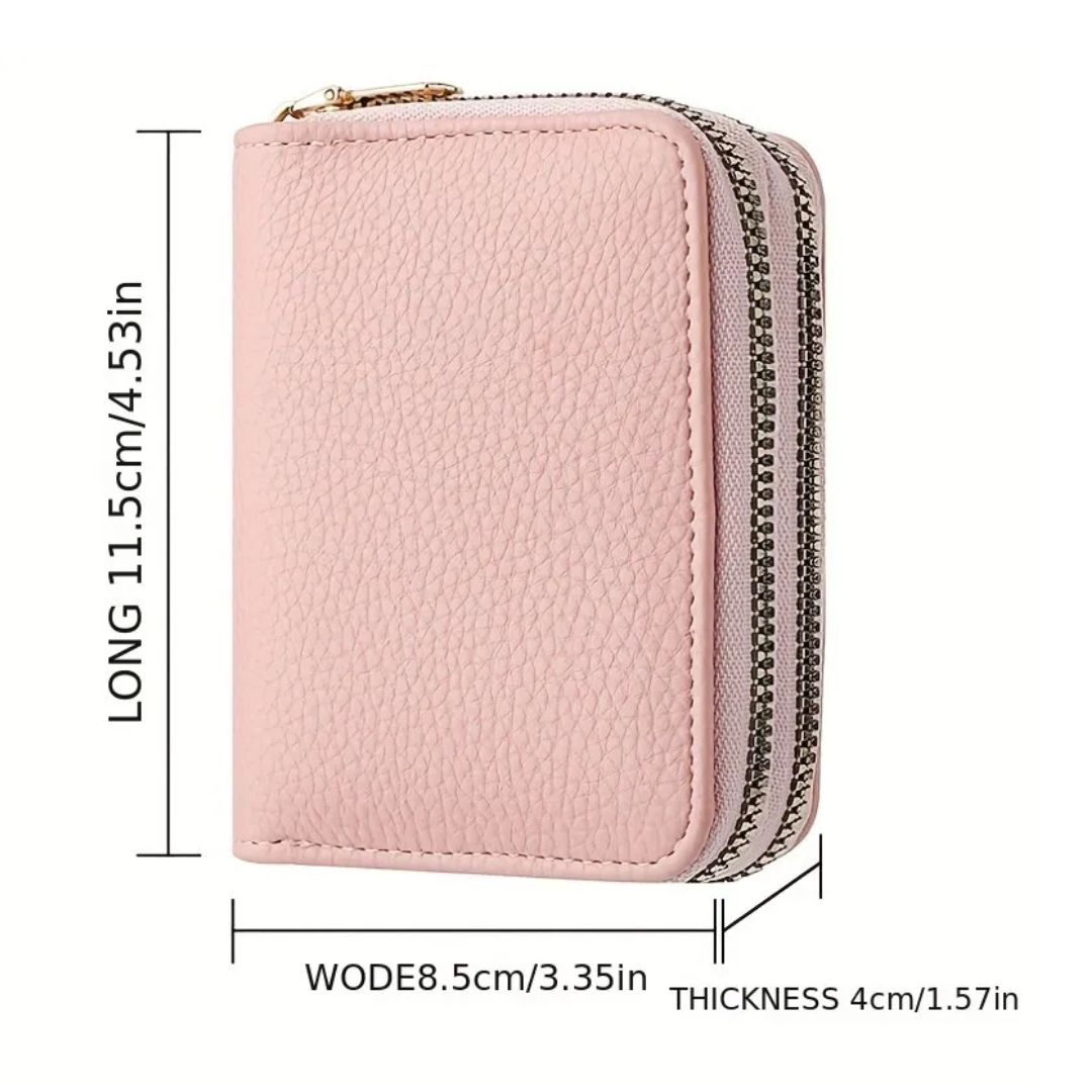 Trendy Lychee Print Wallet