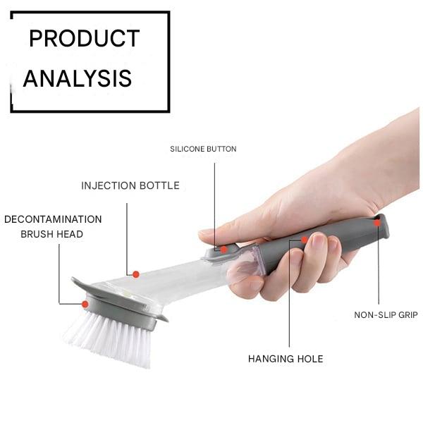 Dishwashing Brush with Soap Dispenser – DishMaster