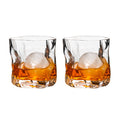 Distorted Texture Whisky Glass Set