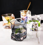 Distorted Texture Whisky Glass Set