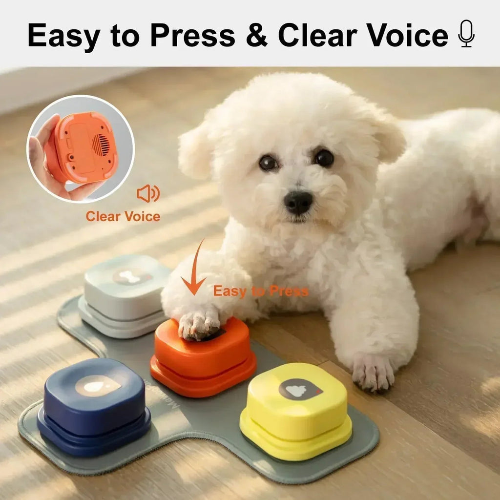 Dog Communication Buttons Set - BarkTalk