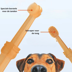 DOGGYDENT – Soft Silicone Finger Toothbrush for Dogs & Cats
