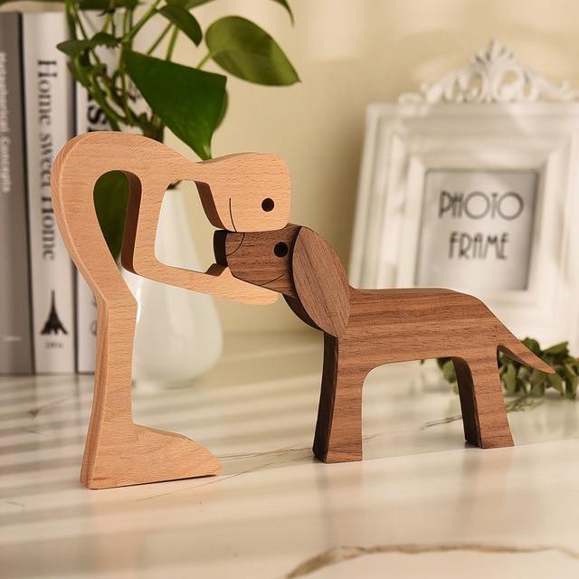 Handcrafted Dog Figurine - HeartBond