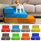 HOPHAVEN – Soft Foam Pet Stairs for Safe Couch & Bed Access