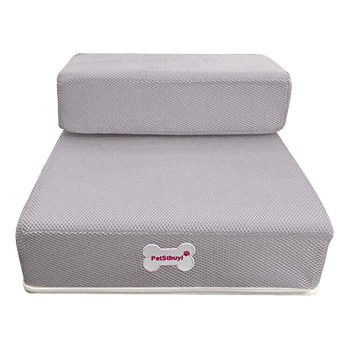 HOPHAVEN – Soft Foam Pet Stairs for Safe Couch & Bed Access