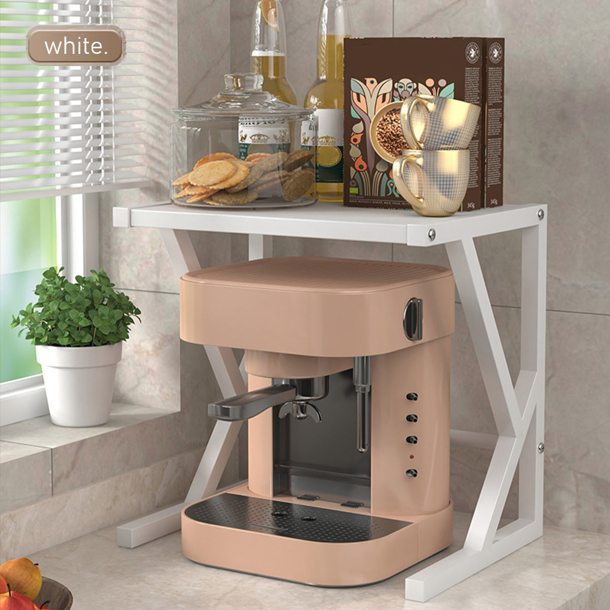 Double-Layer Kitchen Storage Rack - Milan