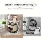 Double-Layer Kitchen Storage Rack - Milan