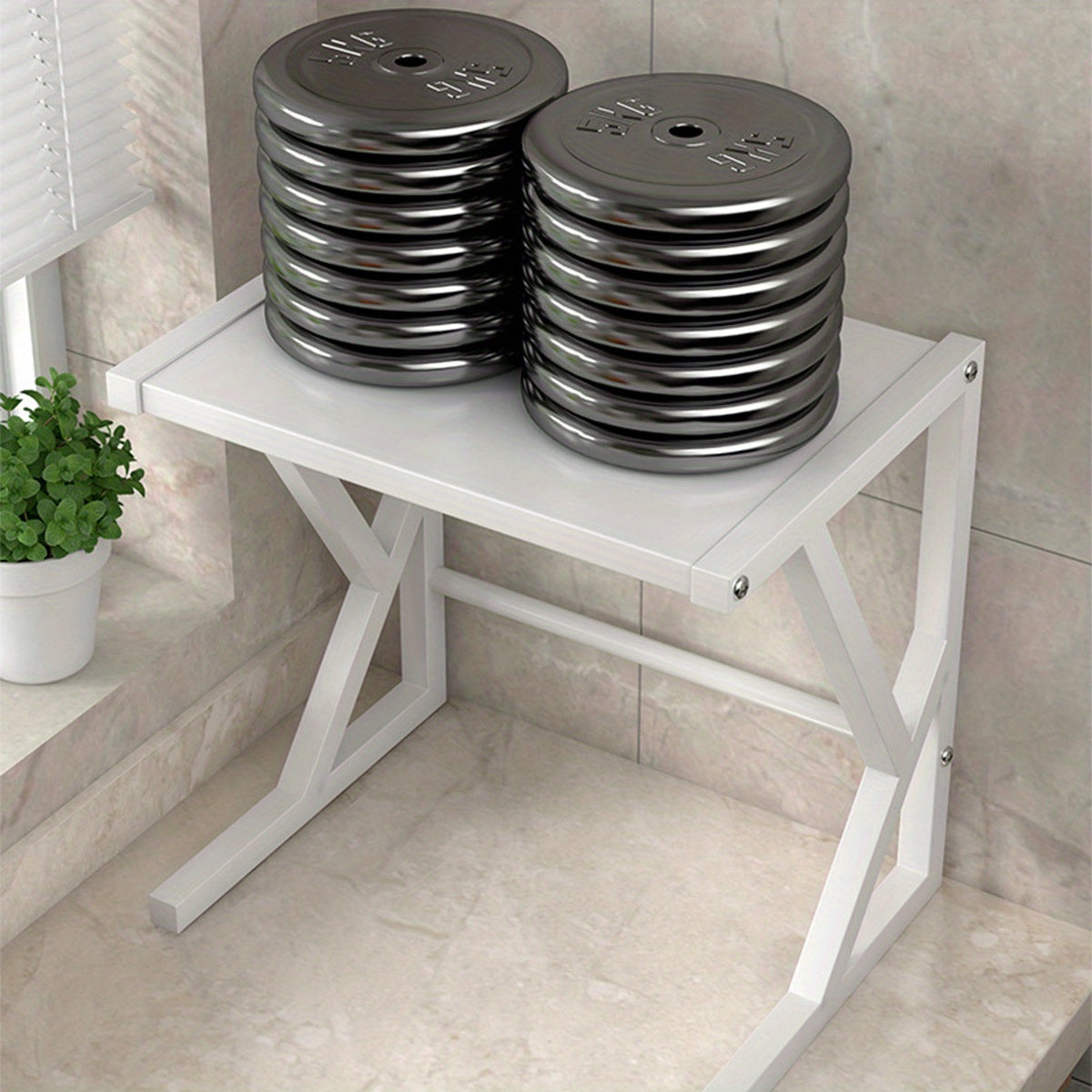 Double-Layer Kitchen Storage Rack - Milan