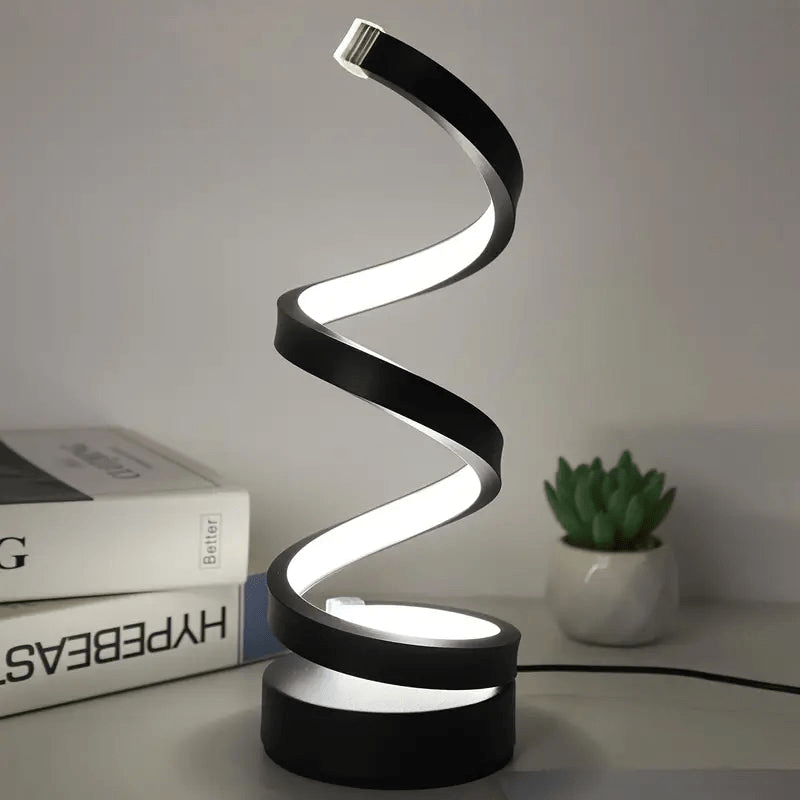 Modern light spiral with an elegant character