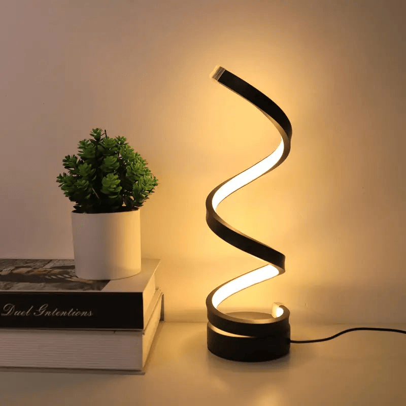 Modern light spiral with an elegant character